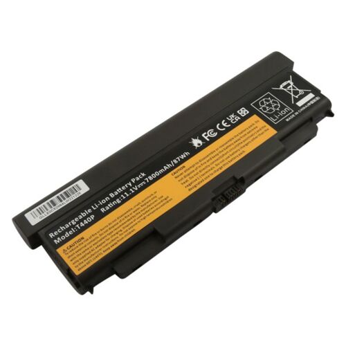 Batterie pour Ordinateurs Lenovo ThinkPad T440p / W541 Li-ion 11.1V 7800mAh Noir