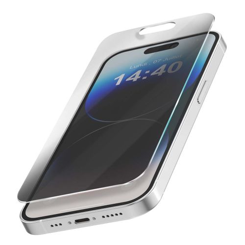 Protection d'Écran Verre Trempé pour iPhone 14 Pro Anti-Espion Anti-Rayures Transparent