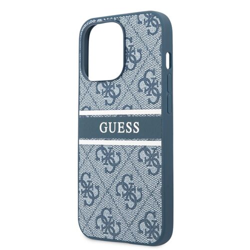 Coque pour Apple iPhone 13 Pro avec Monogramme Guess à Effet Vintage Cg Mobiles Multicolore