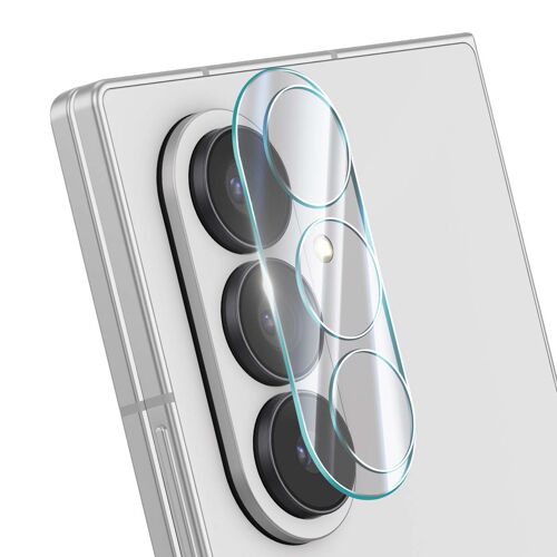 Protection Objectif Caméra en Verre Trempé pour Samsung Z Fold 7 Triple Objectif Transparent