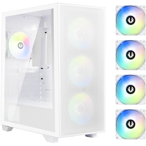 ChenQuanSarl-Boitier Pc Moyen Tour Flow (Blanc)