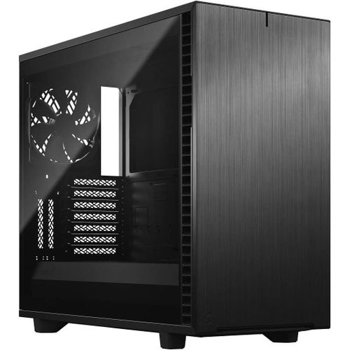ChenQuanSarl-Define 7 Black Brushed Aluminum/Steel E-Atx Silent Modular Dark Tempered Glass Window Mid Tower Computer Case