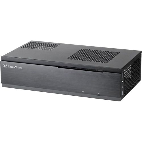 ChenQuanSarl-Sst-Ml06B - Milo Boîtier Pc Slim Silencieux Htpc Mini-Itx, Noir