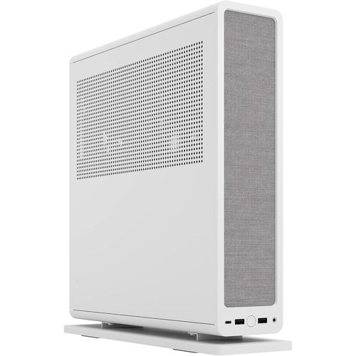 ChenQuanSarl-Ridge White - Pcie 4.0 R r Card Included - 2X 140Mm Pwm Aspect Fans Included - Type C Usb - M-Itx Pc Gaming Case