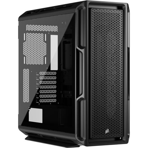 ChenQuanSarl-5000T Boîtier Pc Atx De Taille Moyenne ¿ Panneaux Amovibles De Circulation D'Air À L'Avant Et Sur Le Toit, Intérieur Spacieux, Asus Btf, Msi Project Zero, Gigabyte Project Stealth ¿ Noir