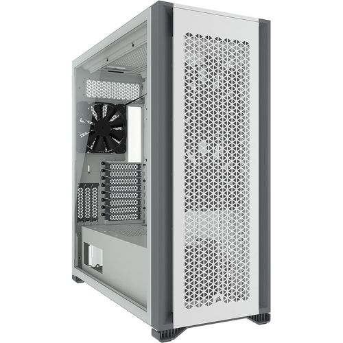 ChenQuanSarl-7000D Airflow Boîtier Pc Atx Grande Tour (Panneau Avant À Flux DAir Élevé, Trois Ventilateurs De 140 Mm Inclus Avec Répéteur Pwm, Gestion Des Câbles Facilement, Vaste Espace Interne) Bla