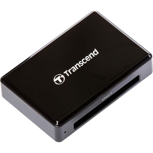 USB 3.1 Gen Card Reader, Ideal for High Resolution Video, Raw Image Transfer and Postproduction, Black - TS-RDF2