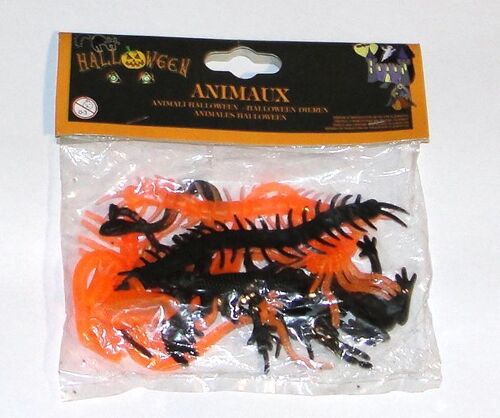 figurine animaux insectes lot halloween