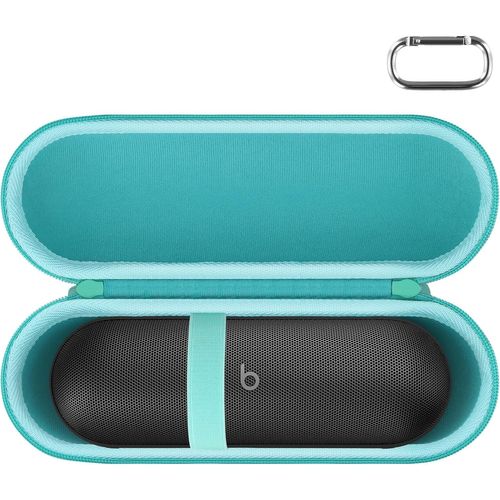 Étui Rigide Compatible avec Beats Pill Enceinte sans Fil Bluetooth,Non Compris Beats Pill Enceinte,Vert Menthe(Étui Uniquement)