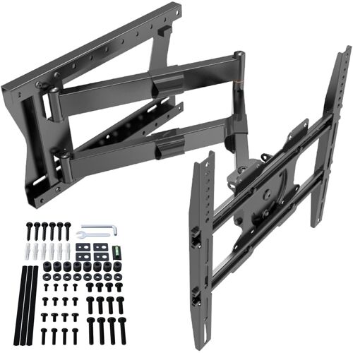 SUBZONAL-TiTon Flex 80 cm, Support Mural TV, Rotation, Inclinaison, TV jusqu'à 60kg, VESA Max.400x400