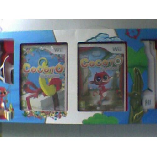 Pack Cocoto Surprise Avec Canne À Pêche + Cocoto Festival Avec 2 Pistolets Wii