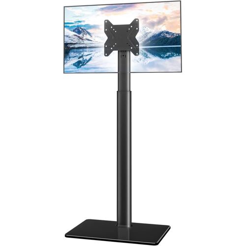 MEVRONISSHOP-plus Meuble TV Pied Support Pivotant pour Téleviseur Ecran LCD de 19 à 43 Pouce LED Plasma,HT1001BP
