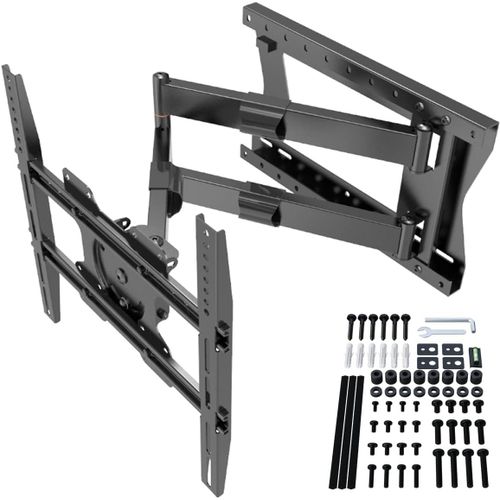 WALL SUPPORT Hercules Pro Support TV Mural, Bras Long, Extensible (80 cm / 60 kg/VESA Max. 400 / Flex)