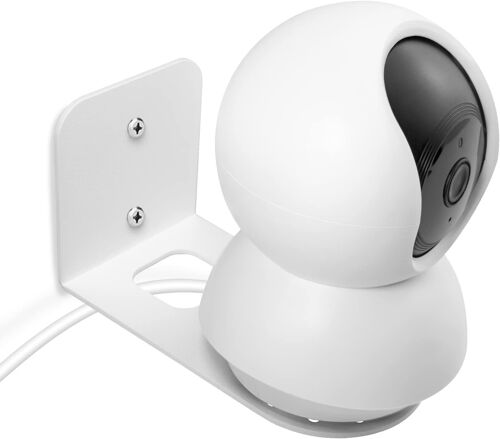 MEVRONISSHOP-Support Mural / Plafond compatible avec TP-Link Tapo Caméra Surveillance, Métallique Épaissi Ultra-dur Accessoires Support pour Caméra Surveillance Intérieure