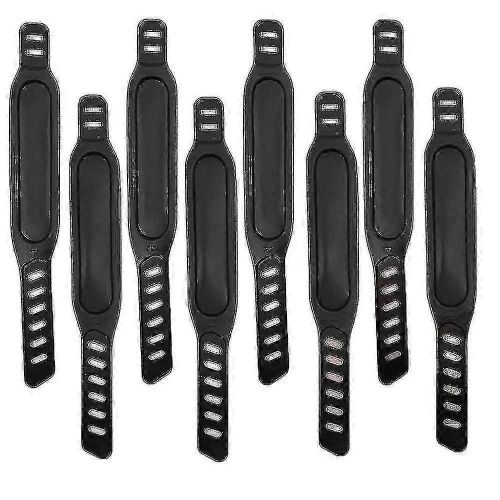 8pcs Sangles De Pédale De Vélo D'exercice,Sangles De Pédale Réglables Pédale Vélo D'exercice À La Maison Ou