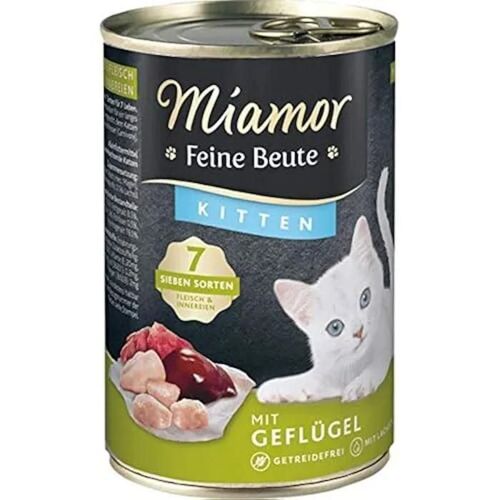Boisson Pour Chat - Miamor - Trinkfein Vitaldrink Kitten - 135ml - Huhn - Omega 3 - 24 Unités