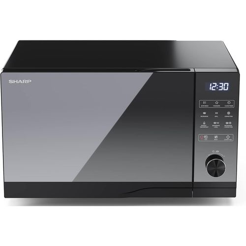CHECARZHN--NO1-Four Micro Ondes Combiné 25 Litres Noir, Commandes Entierement Numérique Sans Plateau Tournantyc-Gc52Feb