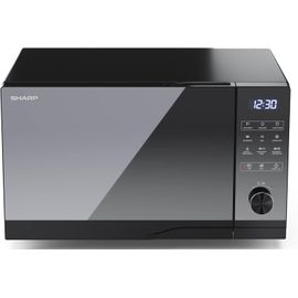 CHECARZHN--NO1-Four Micro Ondes Combiné 25 Litres Noir, Commandes Entierement Numérique Sans Plateau Tournantyc-Gc52Feb