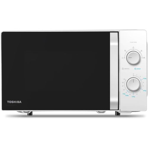 ASFASFq-MW2-MM20P(WH) Four à micro-ondes standard 20 litres 800 W 5 niveaux de puissance avec fonction de décongélation pratique, éclairage LED intérieur/blanc