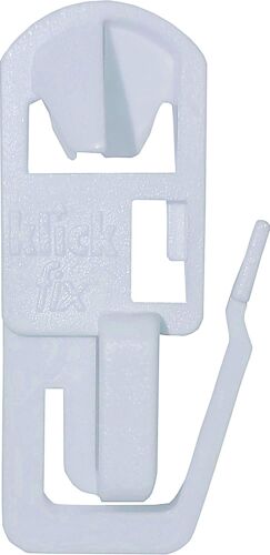 Lot de 50 patins de rideaux pour rail en plastique et rail en bois-L' -20,50,100 pièces (50)