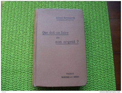 Que Doit-On Faire De Son Argent