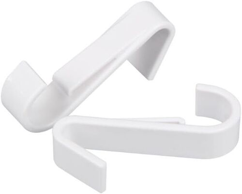 crochets pour serviettes de bain,crochet pour serviette,accessoires pour salle de bain,porte peignoir salle de bain,plastique,transparent,blanc,violet,8 x 1,8 cm