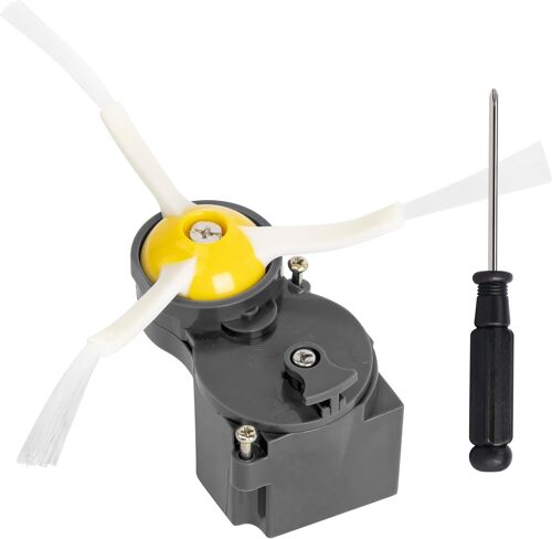 Moteur de brosse latérale amélioré pour iRobot Roomba série 500/600/700/800 870 880 760 770 780 500 600 700 595 Gris