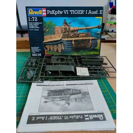 Maquette Char Revell 1/72 : Pz.Kpfw Tiger I Ausf E-Revell