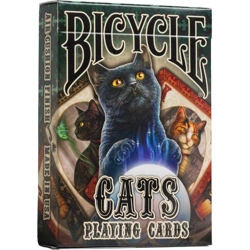 Chenquansarl-Cats Playing Cards Designed By Lisa Parker, Black