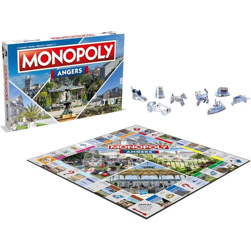 Chenquansarl-Angers - Jeu De Société - Jeu De Plateau - Edition Villes Et Régions - 2 À 6 Joueurs - Version França