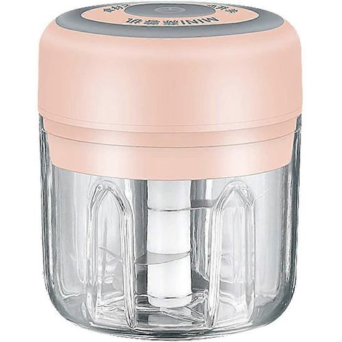 Mini Hachoir À Ail,250ml Coupe-Ail Usb Hachoir À Ail Électrique Sans Fil Nourriture Fruits Légumes