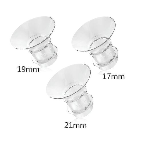 Insert à bride 17mm/19mm/21mm compatible avec Medela / Willow / Tsrete / Momcozy S9 S10 S12 Hhh