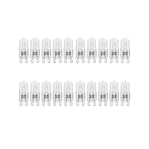 Ampoule halogène G9 résistante aux hautes températures pour fours, réfrigérateurs, fours et ventilateurs 40 W
