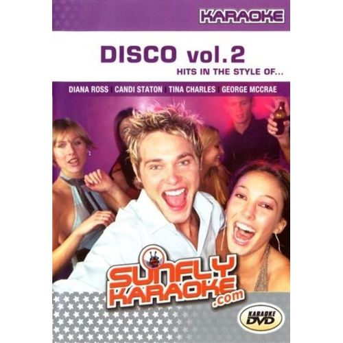 Dvd Disco Vol.2 - Sunfly Karaoké - Hits In The Style Of Diana Ross, Tina Charles, Amii Stewart, Chic, Barry White, Billy Ocean, George Mccrae ...