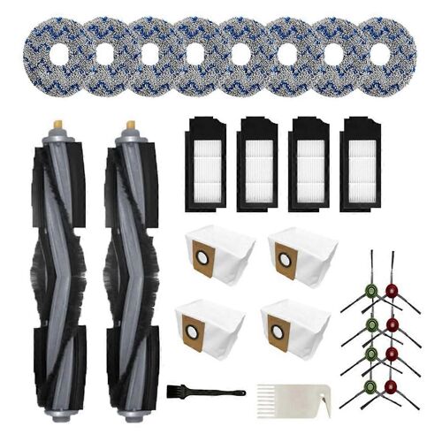 Kit de 28 pièces de rechange pour ECOVACS DEEBOT X1 Omni Turbo