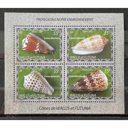 Bloc De 4 Timbres Neufs** Wallis Et Futuna 2005 Y&T N° 628 À 631
