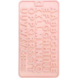 Alphabet Moule En Silicone,Silicone Chocolat Lettres Chiffres Moule Joyeux Anniversaire Symboles Coeur Formes Moules Pour Diy