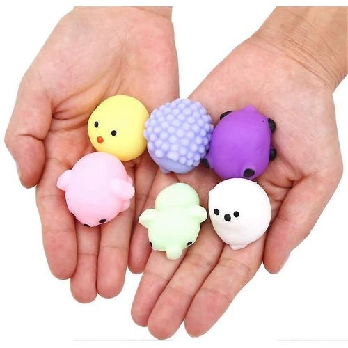 24 pièces de cadeaux de fête,mochi pour enfants,mini mochi kawaii pour enfants,jouet de soulagement de l'anxiété,Pâques