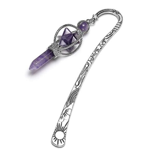 Marque-Page En Métal Vintage Rose Pendentif Breloque Livre Marqueur Cadeaux Pour Les Femmes Enseignants Lecteurs