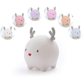 Veilleuse En Silicone,Veilleuse Rechargeable Par Usb,Lampe En Silicone Multicolore Pour Enfants