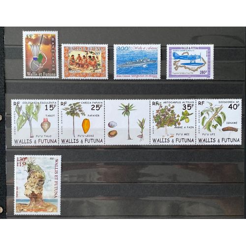 Lot De 9 Timbres Neufs** Wallis Et Futuna 2004 Y&T N° 616,617,618 À 621, 622,623,627