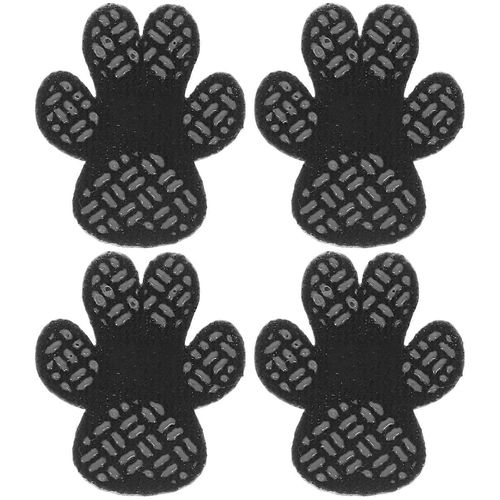4pcs Antidérapant Chien Patte Protecteur Coussinets Chien Patte Autocollants Chiot Pied Coussin Approvisionnement Pour Animaux De Compagnie (L)
