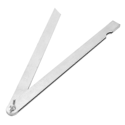 Travail du bois pliable en acier au carbone jauge d'angle règle de ligne règle d'angle universelle (300mm)