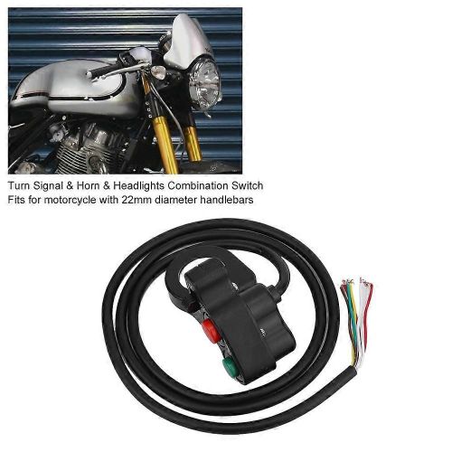Clignotant 3-En-1 & Klaxon & Phares Interrupteur Combiné Pour Moto Voiture Électrique Tricycle