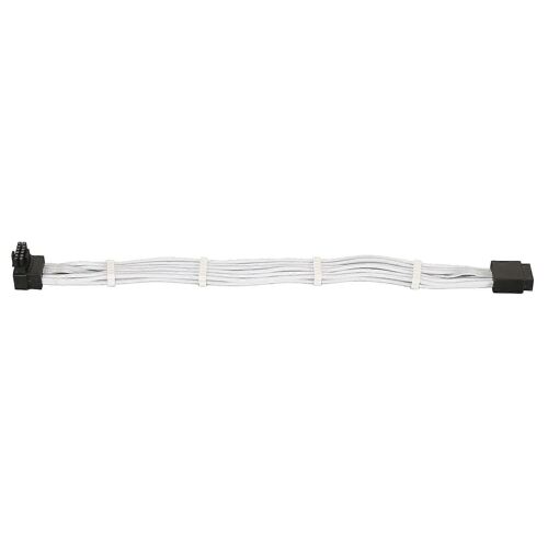 ATX3.0 PCIE 5.0 Câble modulaire d'alimentation Extension mâle à femelle Câble d'alimentation de carte graphique incliné à 90 degrés pour carte graphique 3080 3090TI 16 broches 12 + 4P