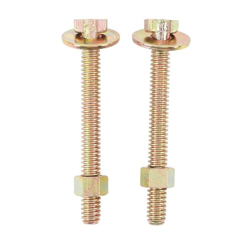 2 Pcs Boulon De Cage De Frein 800921 Boulon De Cage De Chambre De Frein Boulon De Déverrouillage En Métal Boulon De Cage Pour La Plupart Des Freins À Ressort De Semi-Remorque