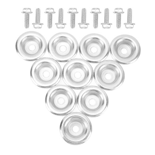 20pcs Utv Skid Plate Washer Bolt Set 7556065 Remplacement En Métal Robuste Pour Polaris Rzr 570 800 900