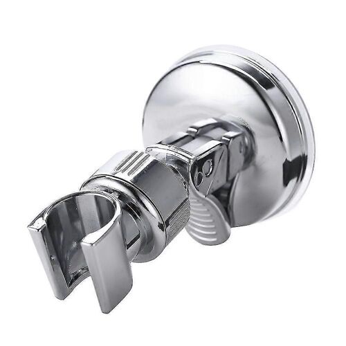 Support de combiné de pomme de douche Chrome Support d'aspiration mural de salle de bain-YuJia