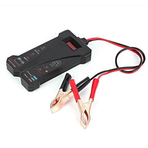 Détecteur De Batterie De Voiture Affichage Numérique 12v Led Testeur De Batterie Outil De Diagnostic