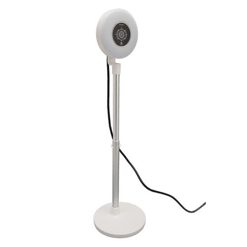 Webcam de lumière d'appoint 1080P Lumière d'appoint réglable à 3 niveaux Hauteur rétractable AF Touch HD Webcam de lumière d'appoint pour webdiffusion C500 Blanc Autofocus